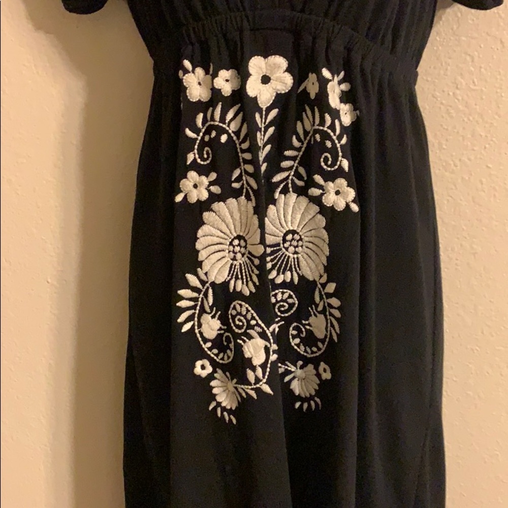 Ivy Jane Uncle Frank embroidered boho dress M - Picture 2 of 5